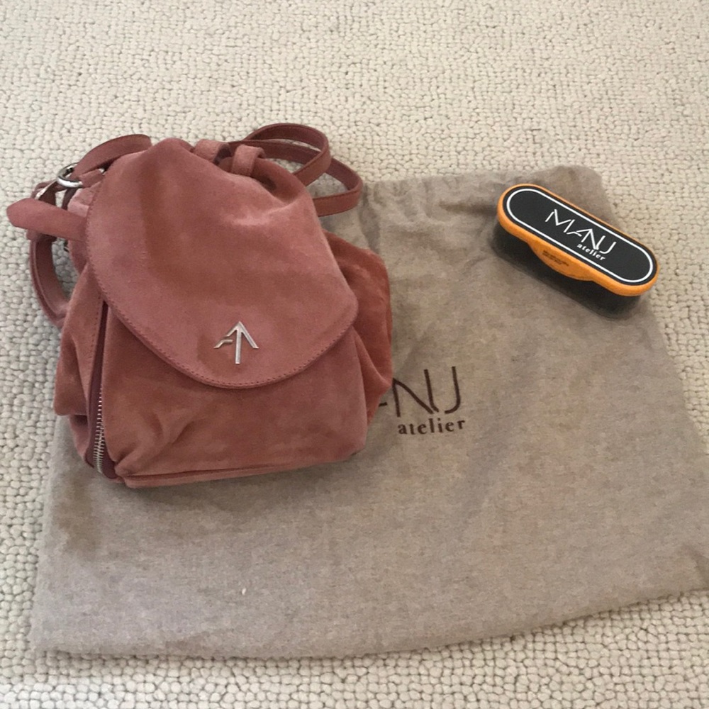 manu atelier pink suede fernweh